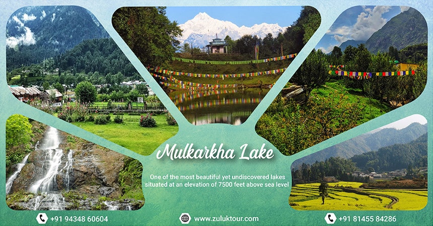 Mulkarkha Lake in Sikkim Silk Route